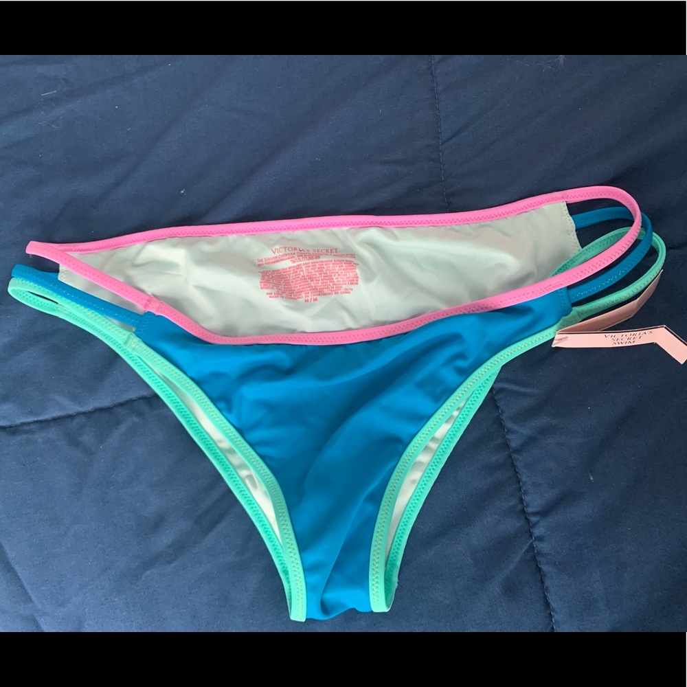 The straps cheeky bikini bottom